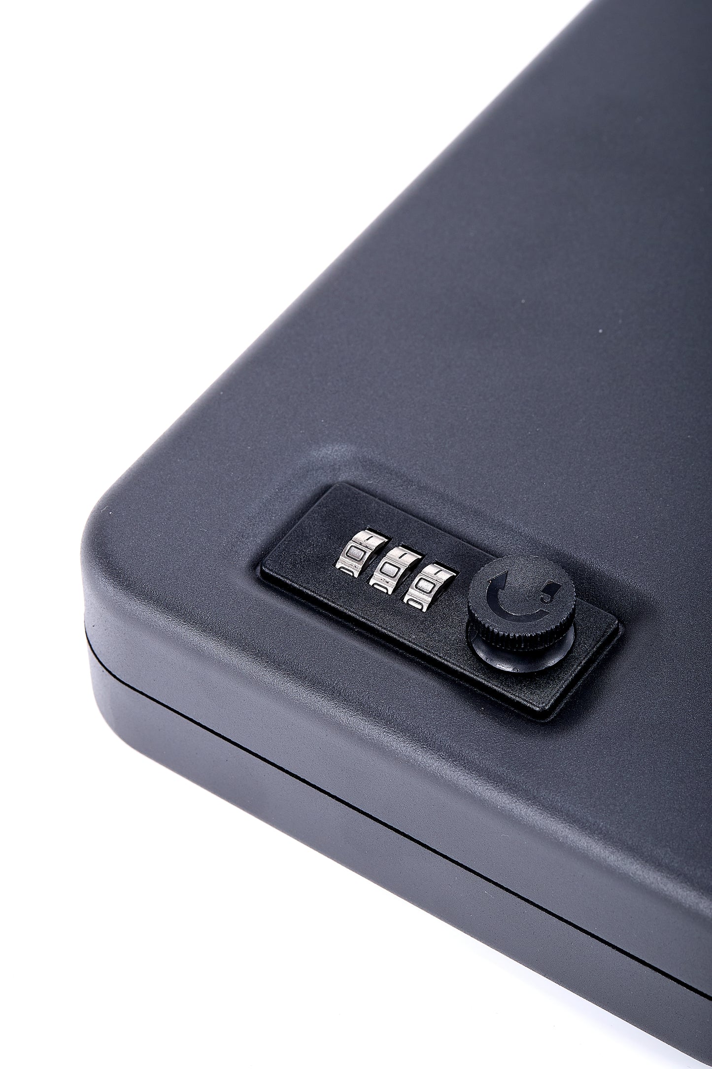 M1 Portable Mechanical Combination Lock Box | Car & Travel Security Safe | Compact Steel Case for Cash & Jewelry