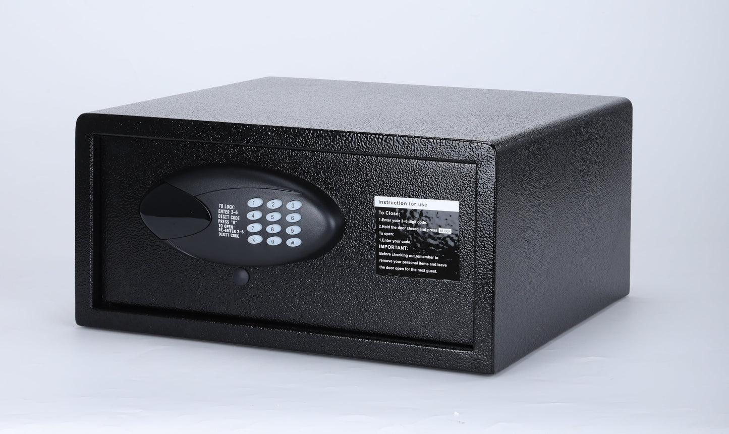 2042B Electronic Digital Safe Box | Extra-Wide Reinforced Steel Security | Heavy-Duty Laptop & Document Storage