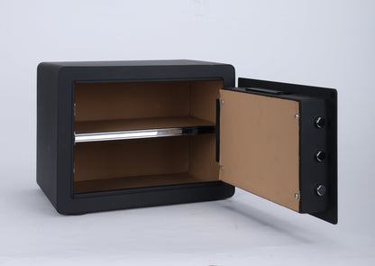 30E Electronic Digital Safe Box | Medium Steel Security Safe | Wall & Cabinet Mounted for Home & Office